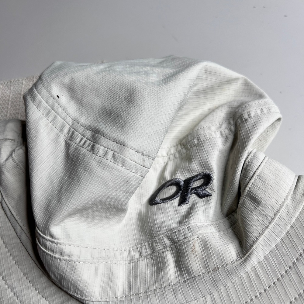 Outdoor Research Sombriolet Sun Hat Khaki UPF 50+ Wide Brim Hiking Mens Large - Picture 8 of 8